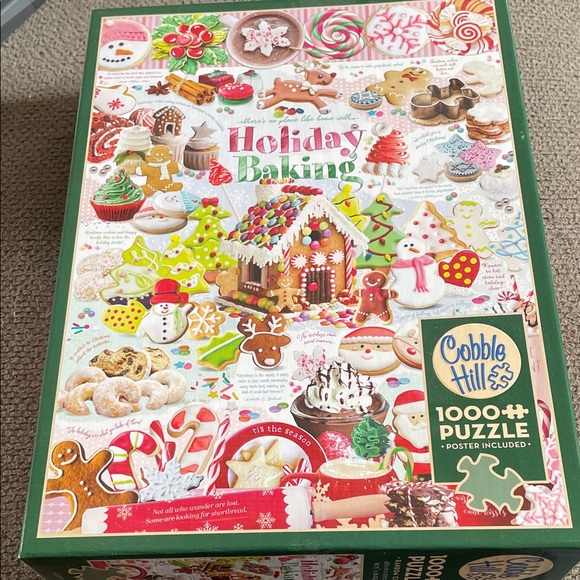 Cobble Hill Other - Cobble Hill Holiday Baking 1000-Piece Puzzle